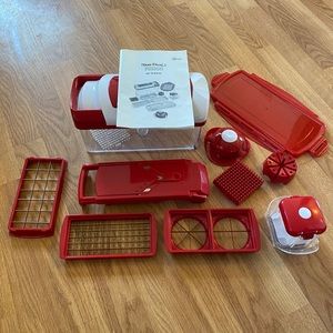 Nicer Dicer Fusion dicing and slicing set Like new